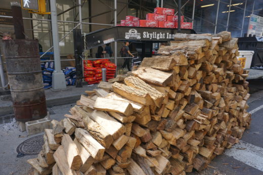 skylight inn wood pile