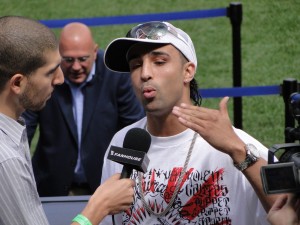 Paulie @ the Miguel Cotto-Manny Pacquiao showdown @ yankee stadium (pic by pcimprezz)