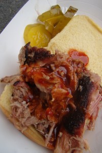 Whole Hog sandwich from Martin's BBQ!