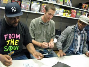 Foreign Exchange(Left to right:Phonte,Nicolay,Darien) pic by CHOCKO
