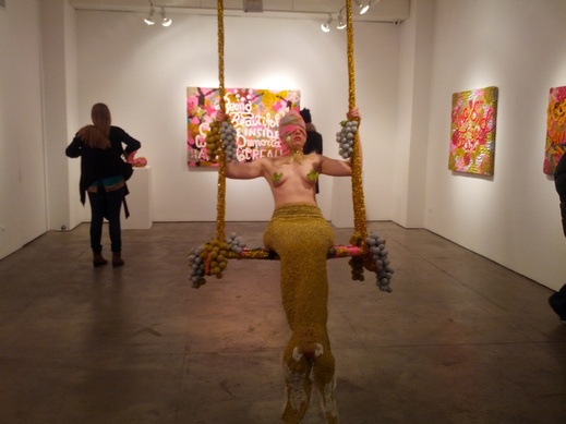 mermaid on swing 519