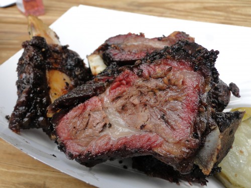 blue smoke beef ribs