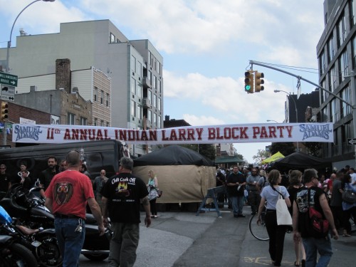 IL block party sign