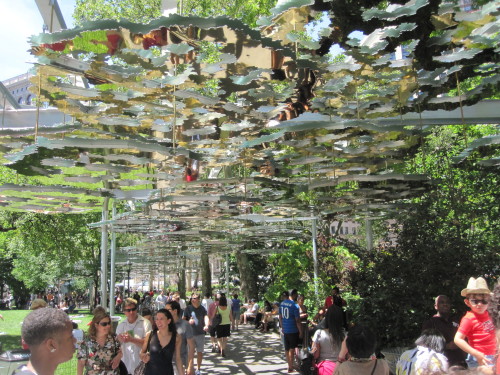 art installation madison square park