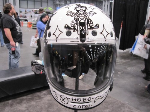 helmet custom hobo code