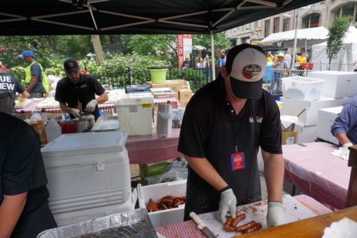 salt lick sausage station