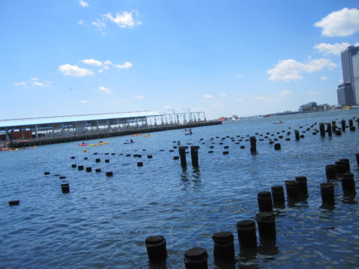 dock poles pier
