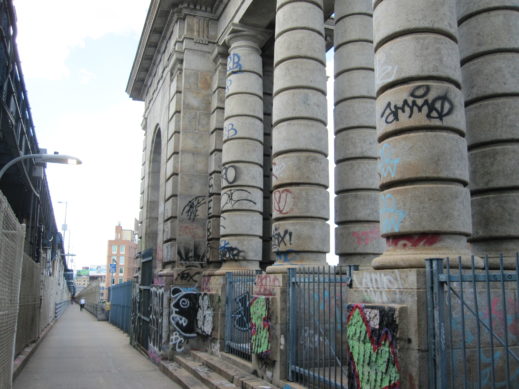 man path bridge graff2