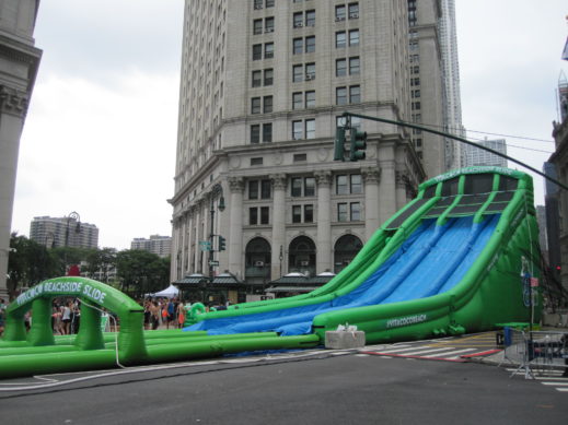 waterslide cityhall